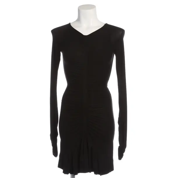 Cocktailkleid in Schwarz, Viskose, Balmain