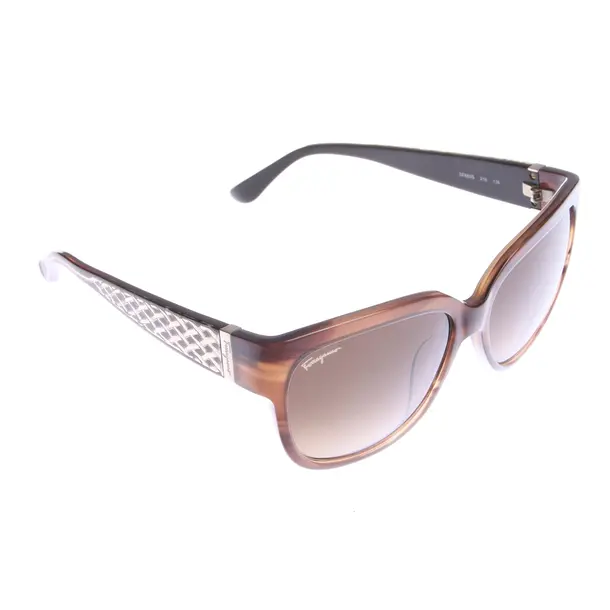Sunglasses in Brown, Synthetic, Salvatore Ferragamo