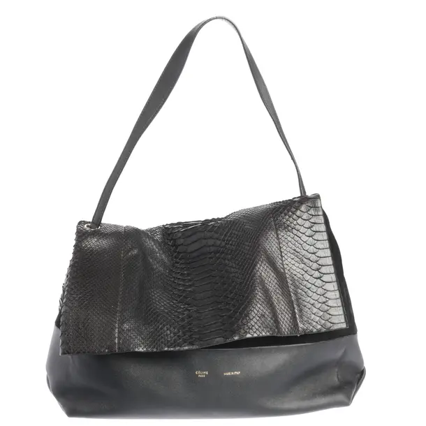 Schultertasche in Schwarz, Leder, Céline