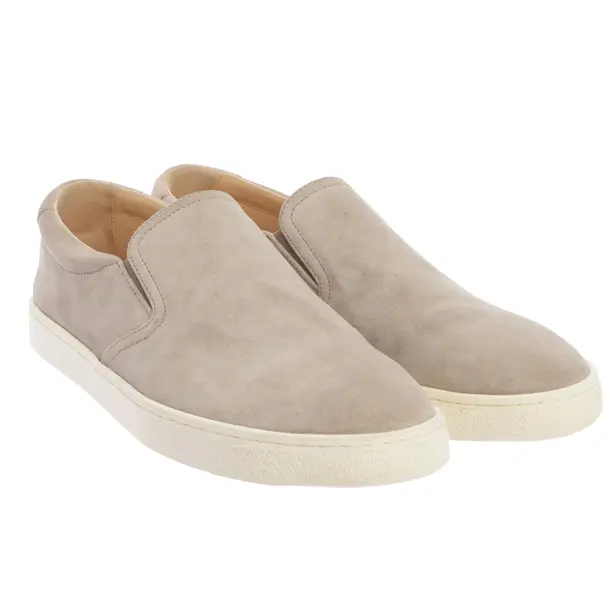Loafers in Gray, , Brunello Cucinelli