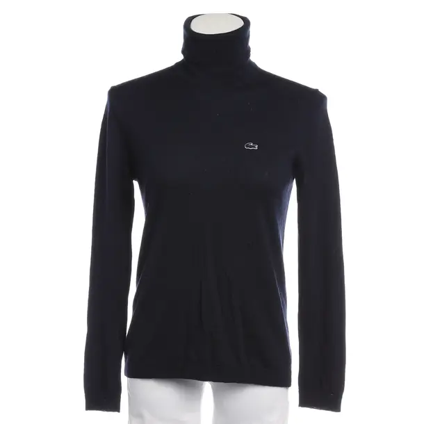 Wool Jumper in Blue, Wool, Lacoste
