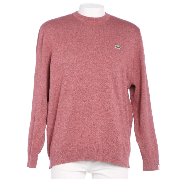 Pullover in Rot, Baumwolle, Lacoste