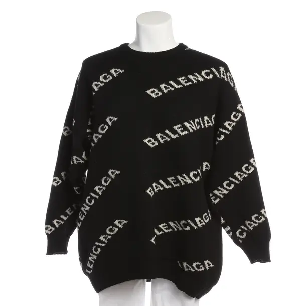 Pullover in Schwarz, Wolle, Balenciaga