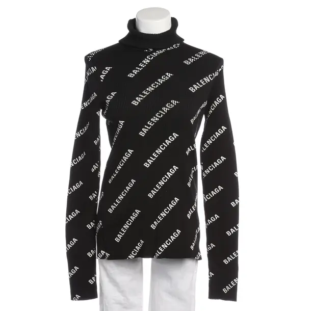 Pullover in Schwarz, Polyamid, Balenciaga