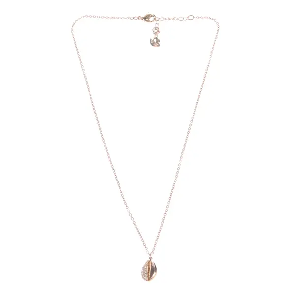 Necklace in Metallic, Metal (metallic, metallized), Swarovski