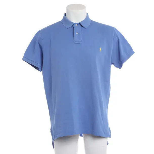 Poloshirt in Blau, Baumwolle, Polo Ralph Lauren