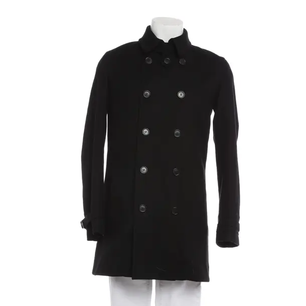 Übergangsmantel in Schwarz, Wolle, Dior