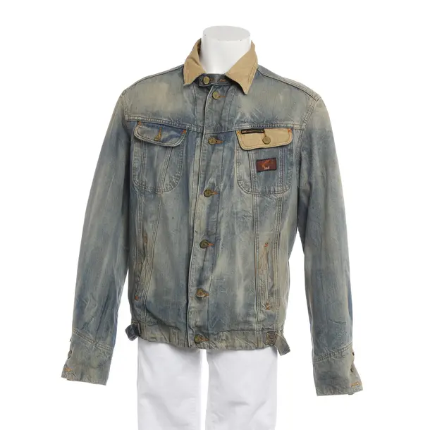 Mid-Season Jacket in Blue, Cotton, Vivienne Westwood Anglomania
