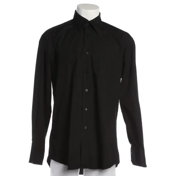 Hemd in Schwarz, Baumwolle, Gucci