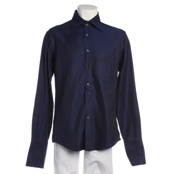 Hemd in Blau, Baumwolle, Gucci