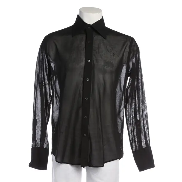 Hemd in Schwarz, Baumwolle, Gucci