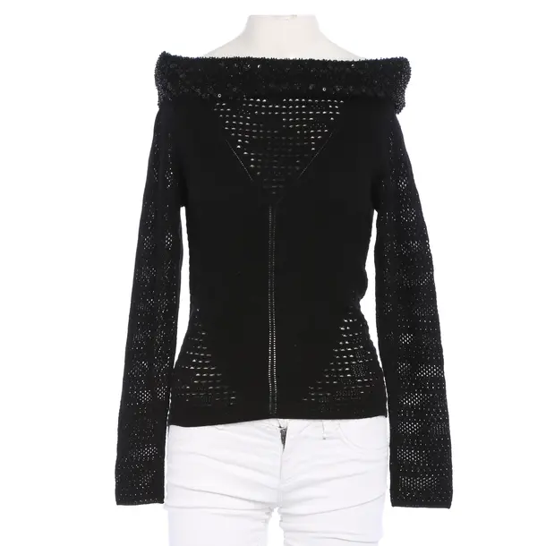 Jumper in Black, Wool, Versace