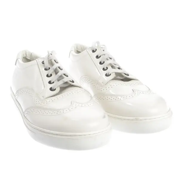 Slip On Shoes in White, , Giorgio Armani