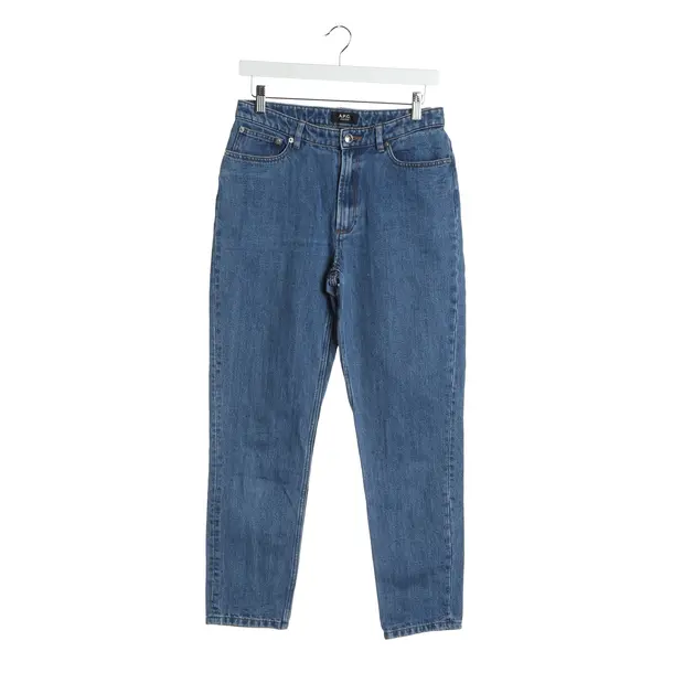 Flared Jeans in Blue, Cotton, A.P.C