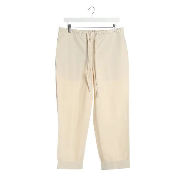 Hose in Weiß, Baumwolle, Jil Sander