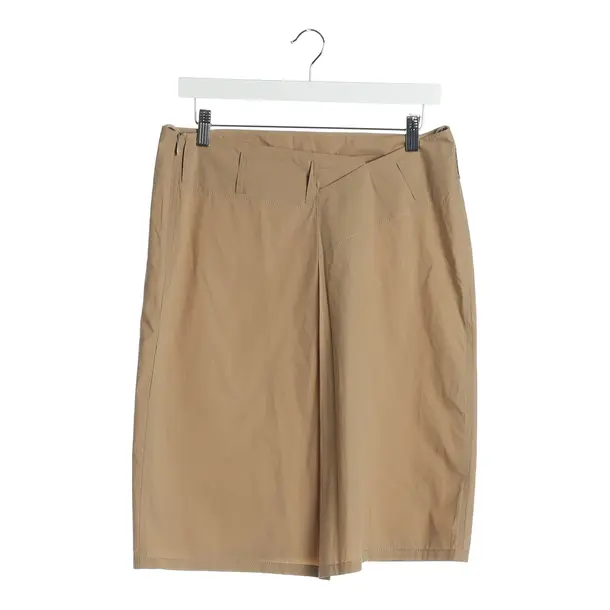 Rock in Braun, Baumwolle, Jil Sander