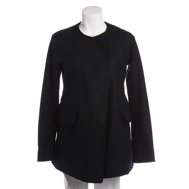 Übergangsjacke in Blau, Wolle, Jil Sander