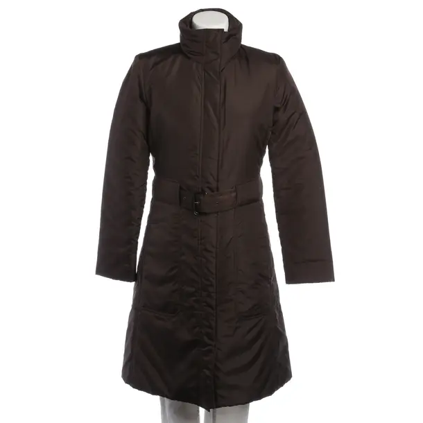 Mid-Season Coat in Brown, Polyester, Strenesse