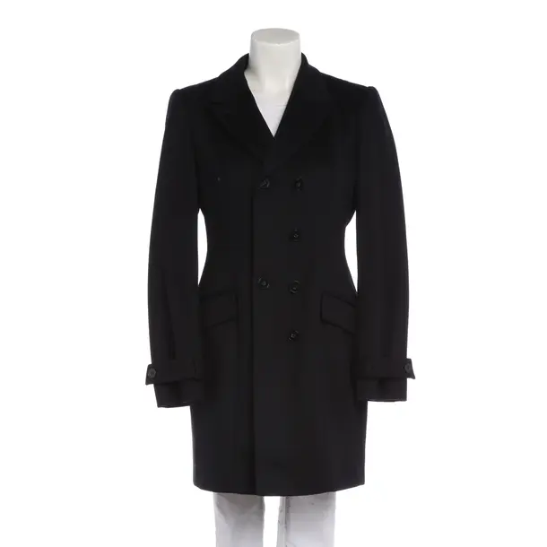 Mid-Season Coat in Blue, Wool, Hugo Boss Black Label