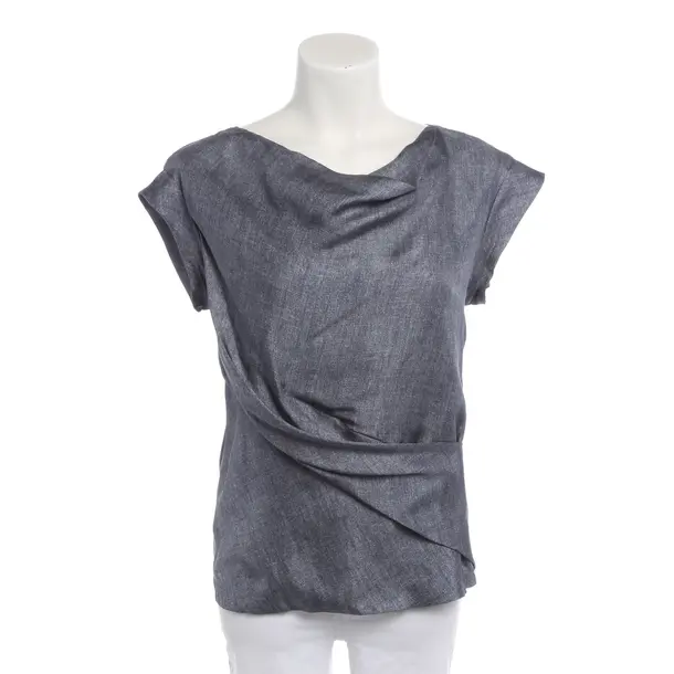 Blouse in Blue, Viscose, Max Mara