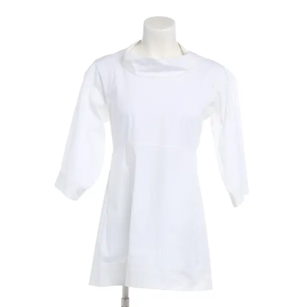 Kleid in Weiß, Baumwolle, Jil Sander