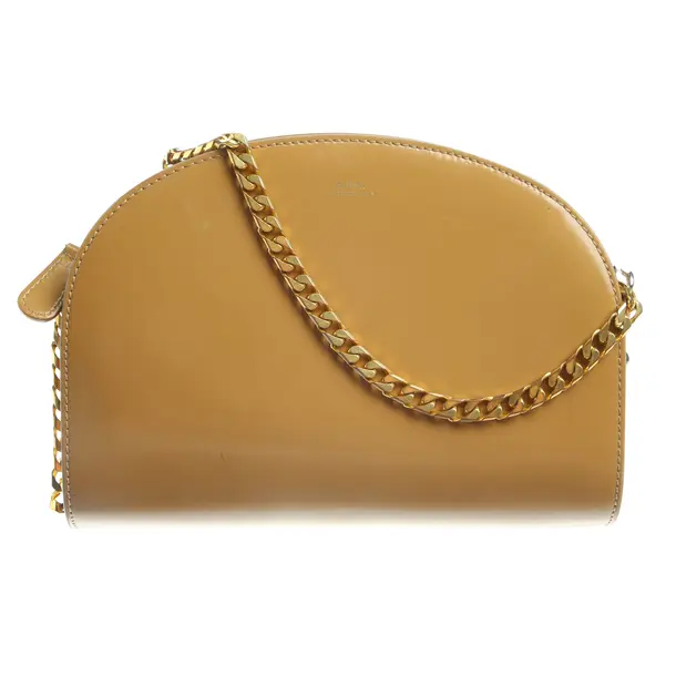 Shoulder Bag in Brown, Leather, A.P.C