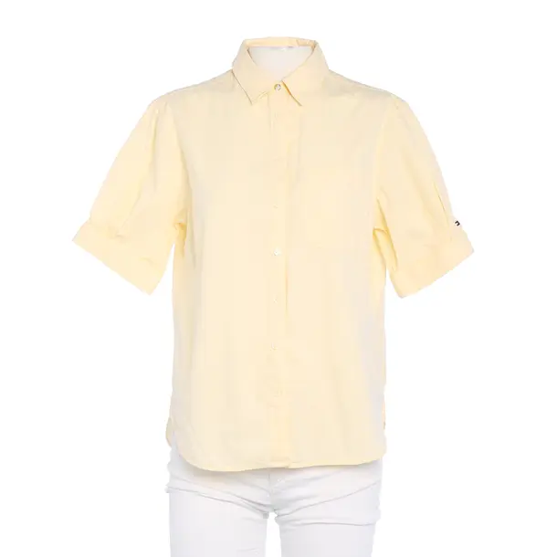 Bluse in Gelb, Baumwolle, Tommy Hilfiger