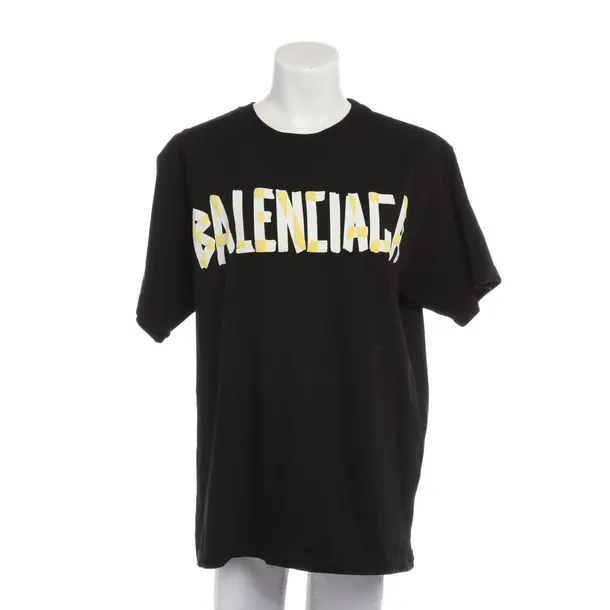 T-Shirt in Schwarz, Baumwolle, Balenciaga