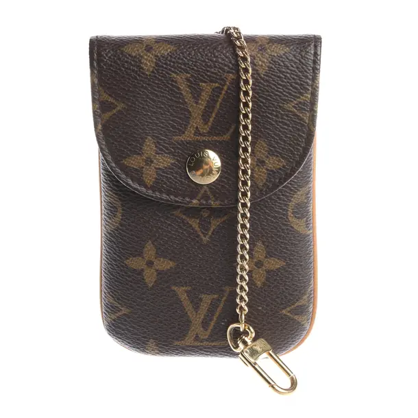 Pochette in Braun, Leder, Louis Vuitton