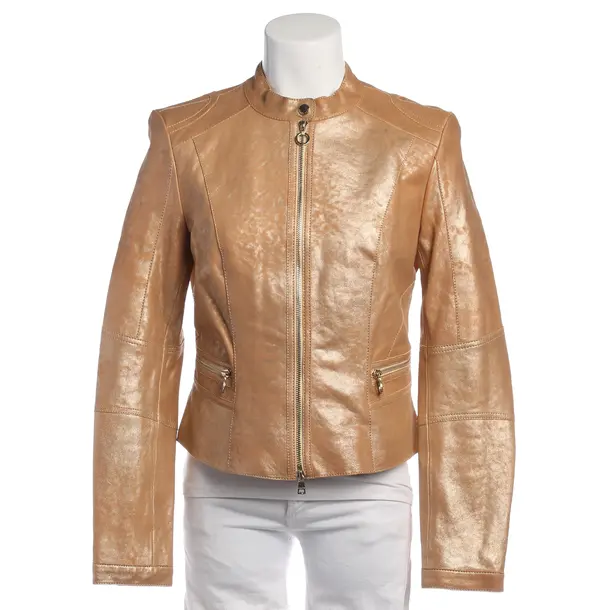 LeatherJacket in Brown, Leather, Marc Cain