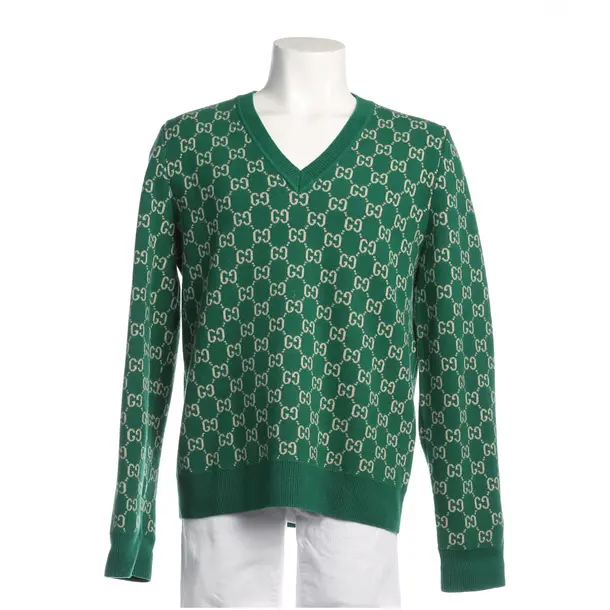 Jumper in Green, Wool, Gucci