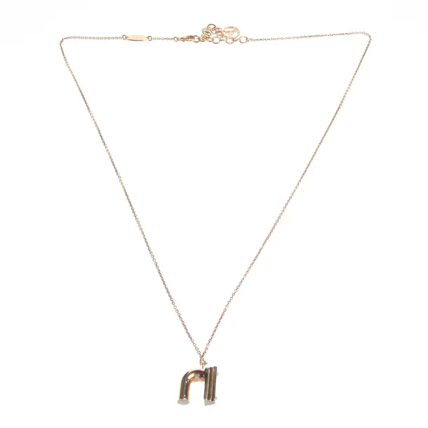 Halskette in Metallic, Metall (metallisch, metallisiert), Louis Vuitton