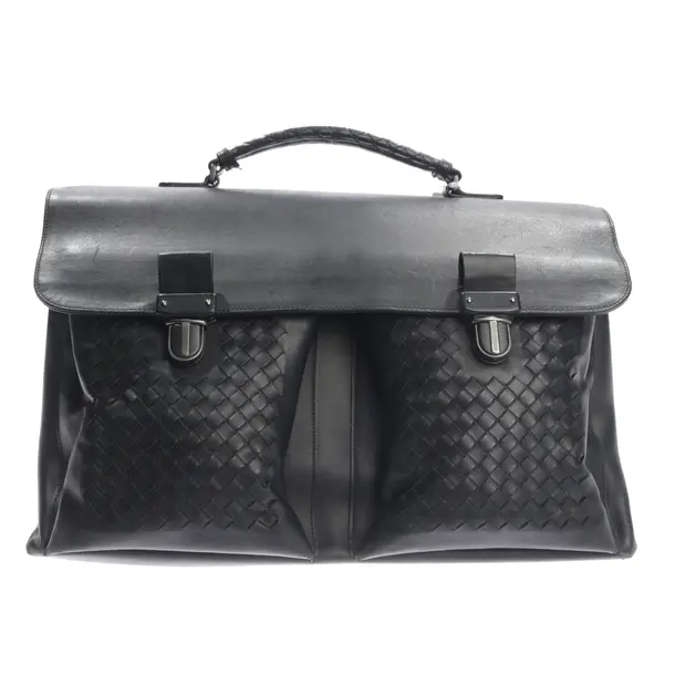 Handtasche in Schwarz, Leder, Bottega Veneta