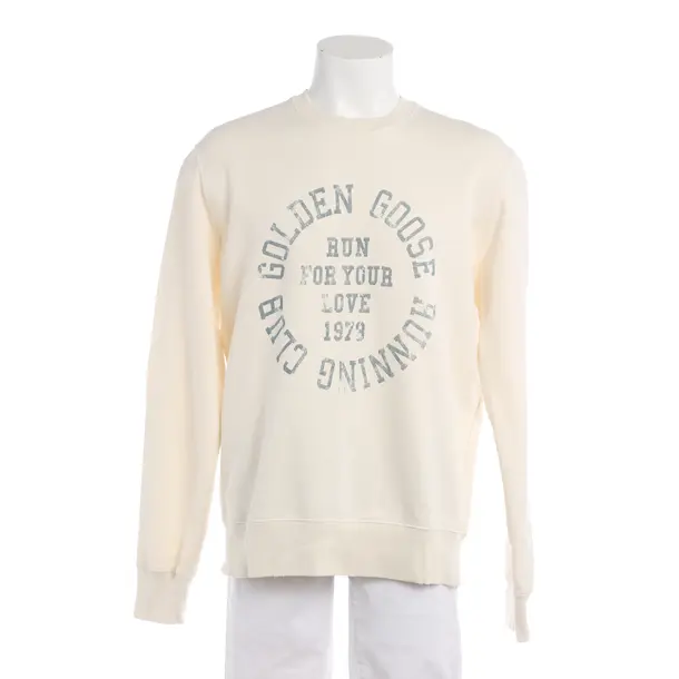 Sweatshirt in Weiß, Baumwolle, Golden Goose