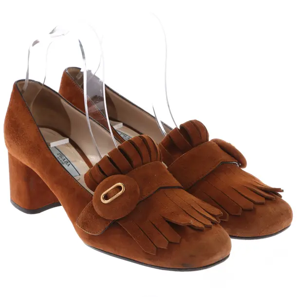 Pumps in Braun, , Prada