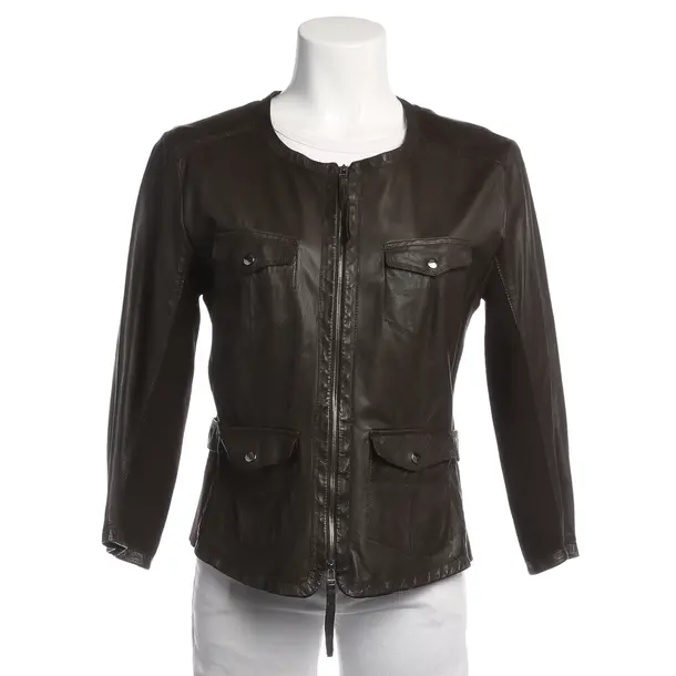 Lederjacke in Braun, Leder, Marc Cain