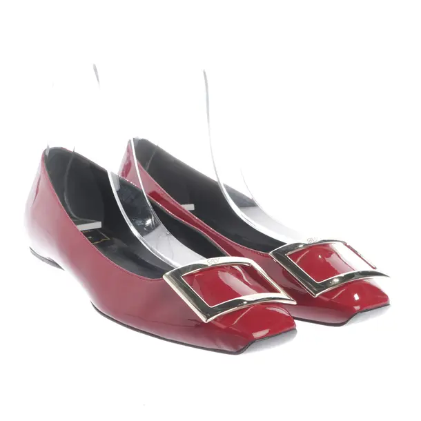 Ballerinas in Rot, , Roger Vivier