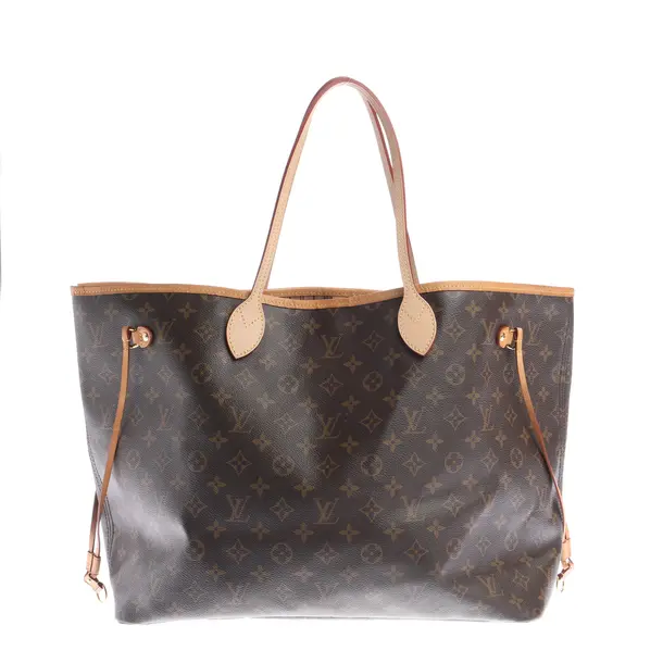Shopper Bag in Brown, Canvas, Louis Vuitton