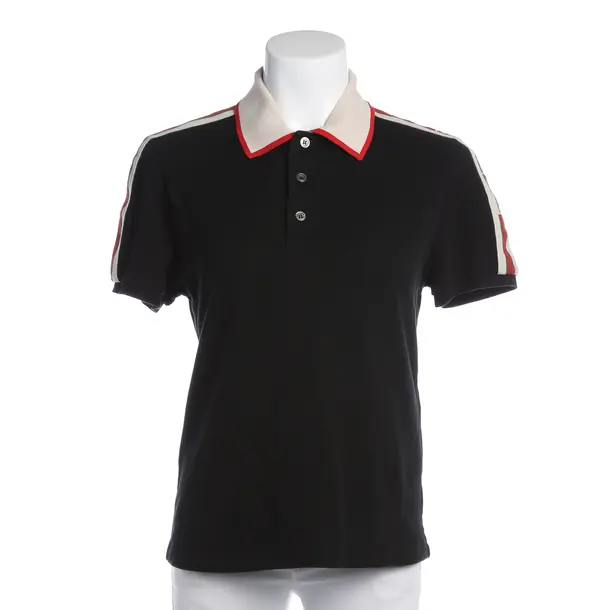 Polo Shirt in Black, Cotton, Gucci