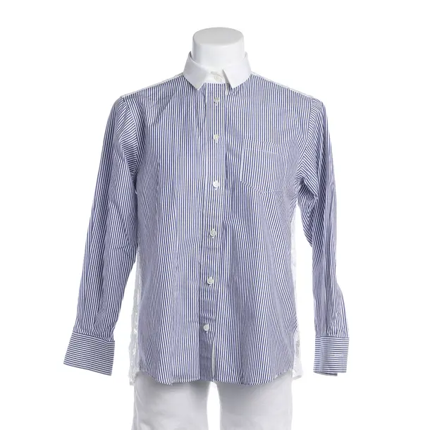 Bluse in Blau, Baumwolle, Sacai