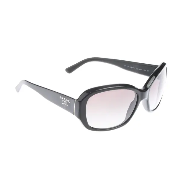 Sonnenbrille in Schwarz, Kunststoff, Prada