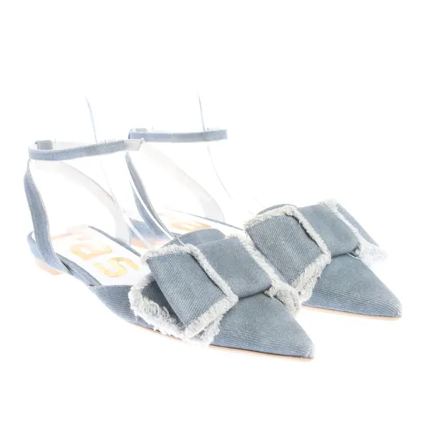 Slingbacks in Blau, , Ras