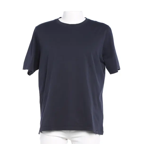 T-Shirt in Blue, Cotton, Fay