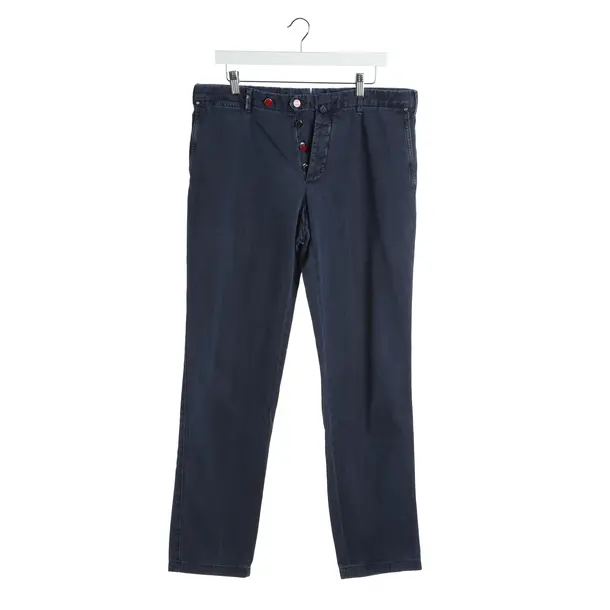 Hose in Blau, Baumwolle, Kiton