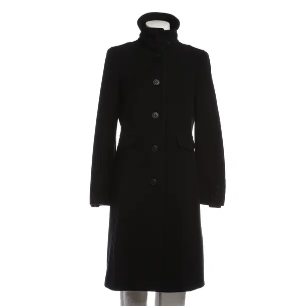 Übergangsmantel in Schwarz, Wolle, Armani Jeans