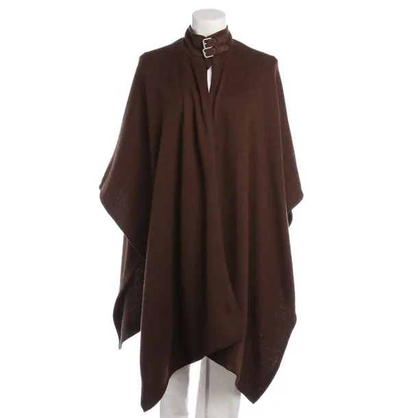 Poncho in Brown, Wool, Lauren Ralph Lauren