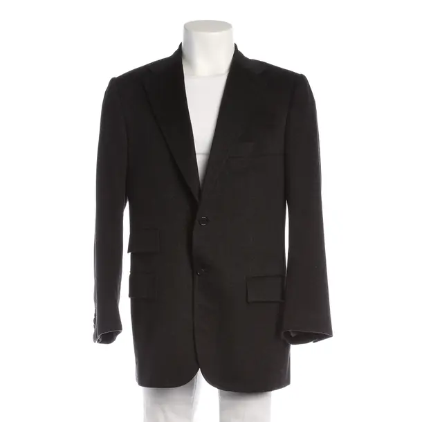Sakko in Schwarz, Kaschmir, Kiton
