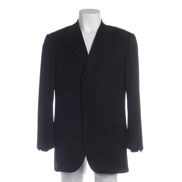 Sakko in Schwarz, Wolle, Kiton