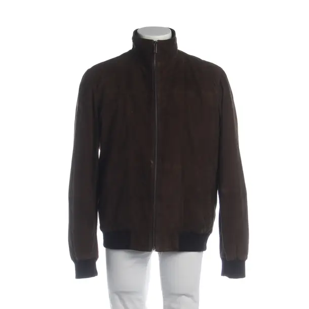 Leather Jacket in Brown, Leather, Zegna
