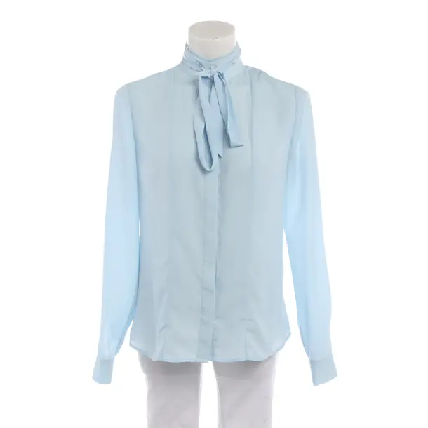 Bluse in Blau, Polyester, Karl Lagerfeld